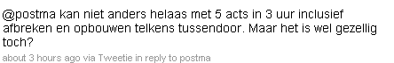 michiel veenstra excuus