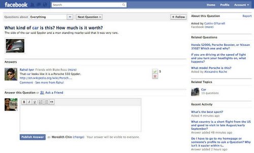 facebook search answer