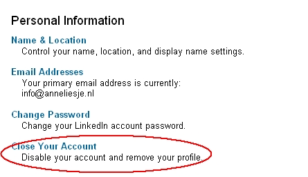 linkedin-deactiveren