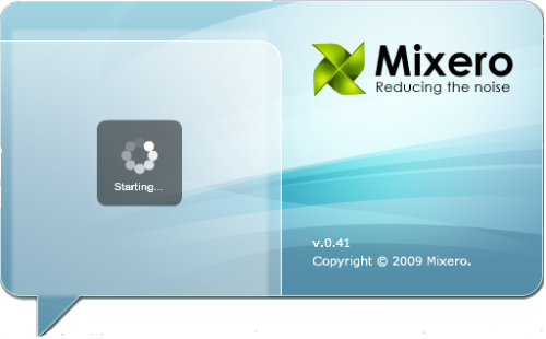 mixero startscherm