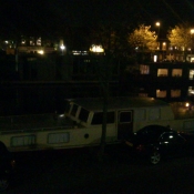 dark outside