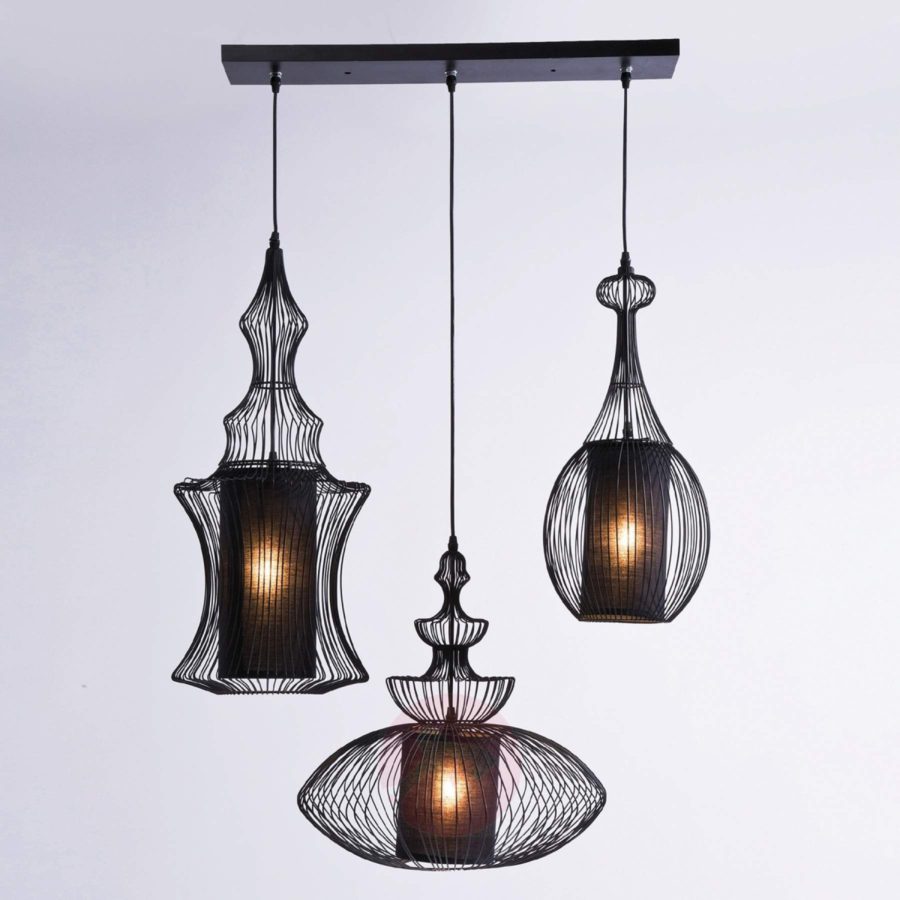 hanglamp drie delen