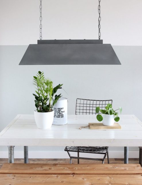 stal lamp beton look