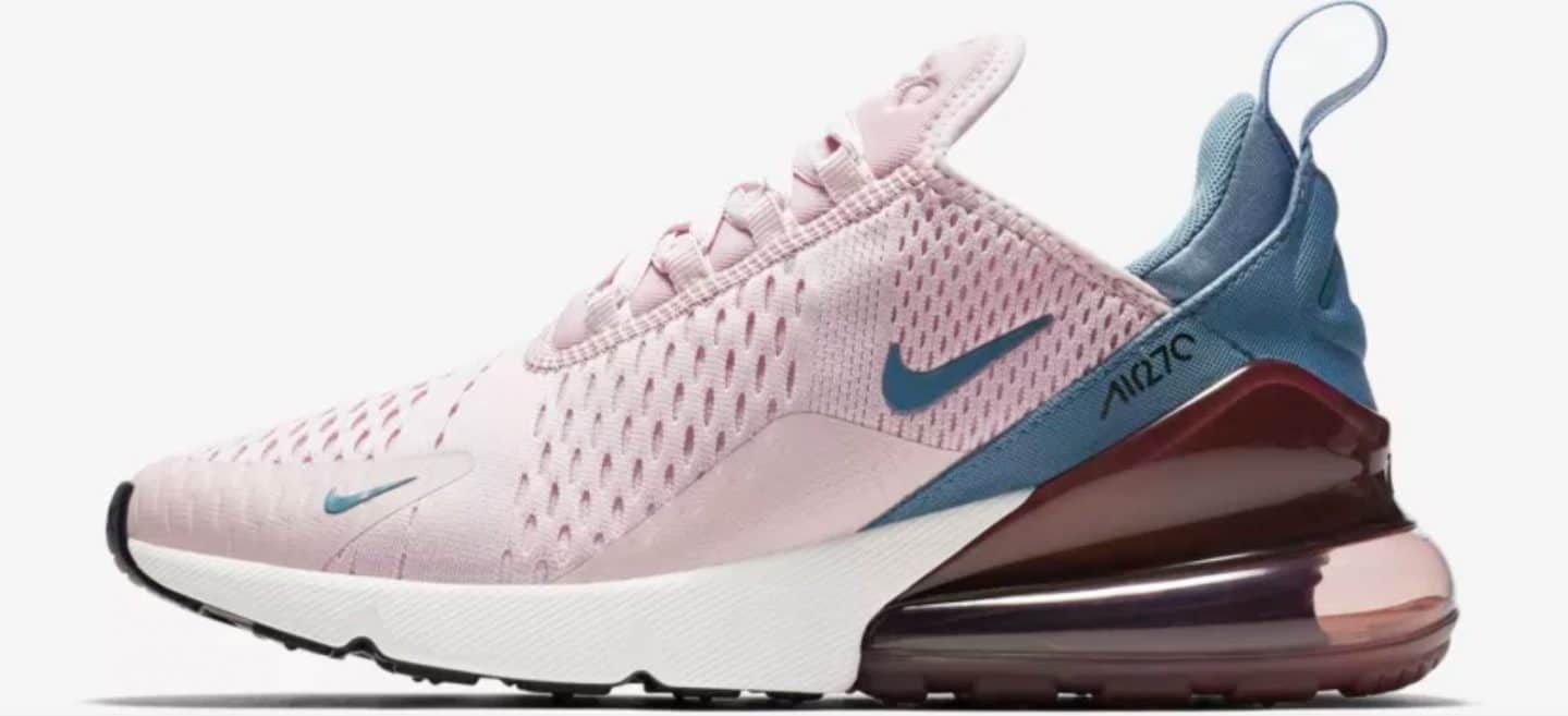 nike air max 270 roze blauw