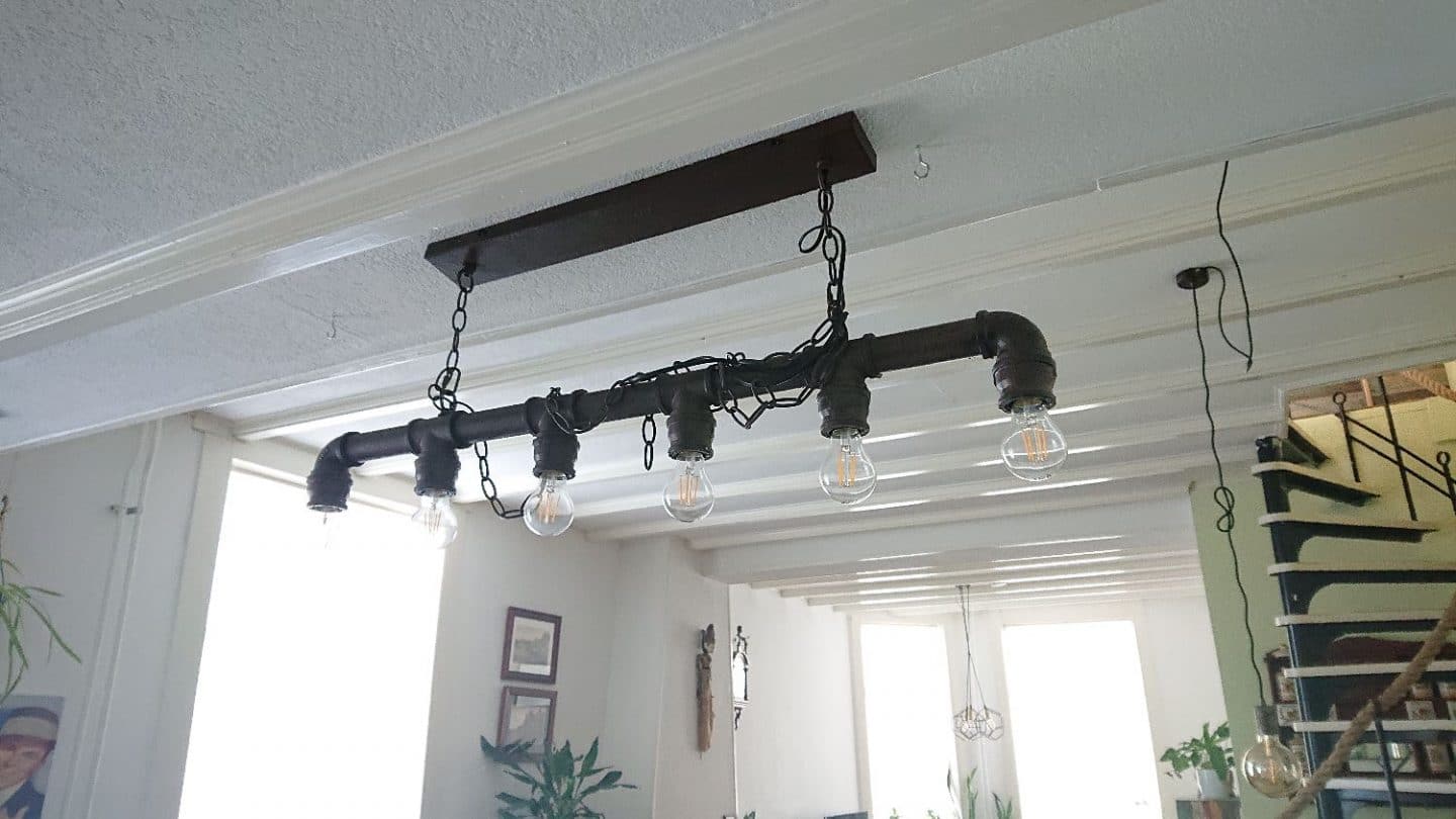 stoere lamp steigerbuizen