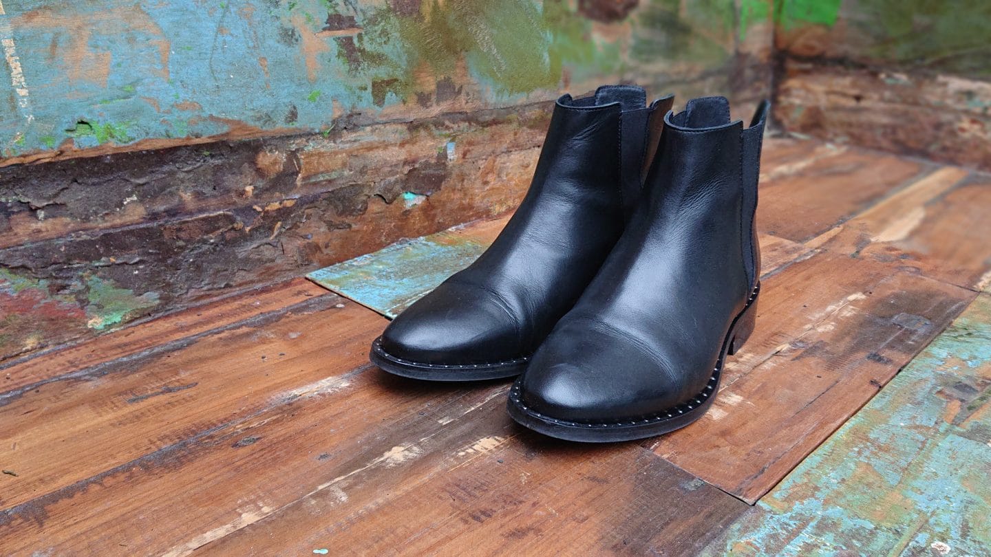 zwarte chelsea boots
