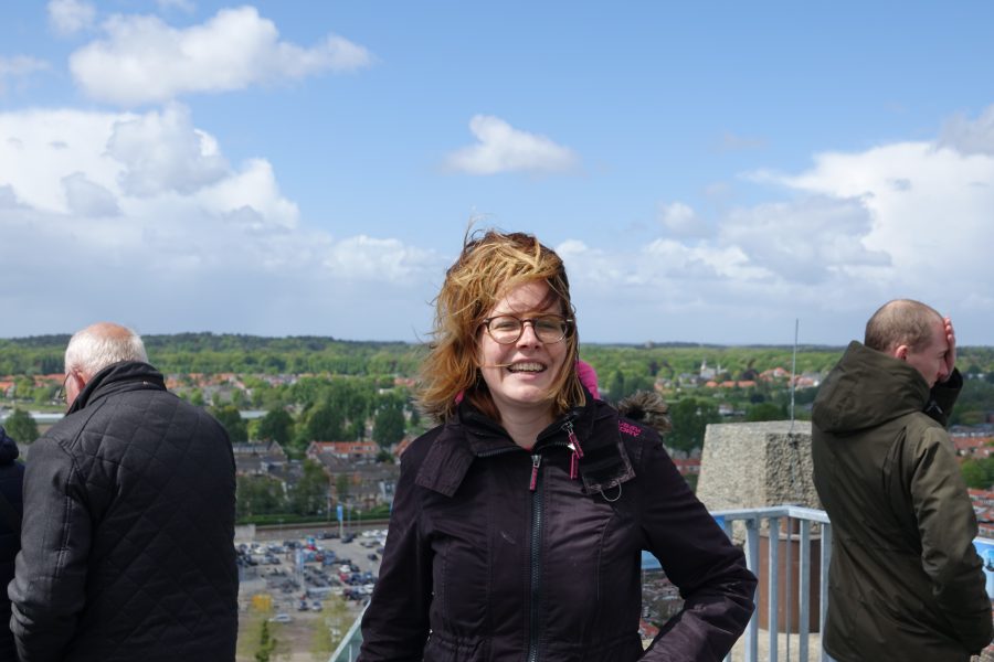 Harde wind op de basiliek
