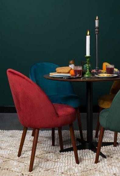 dutchbone barbara stoeltjes rond tafel