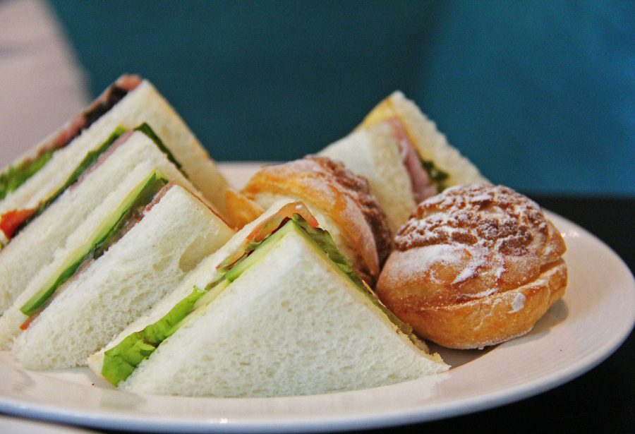 high tea sandwiches