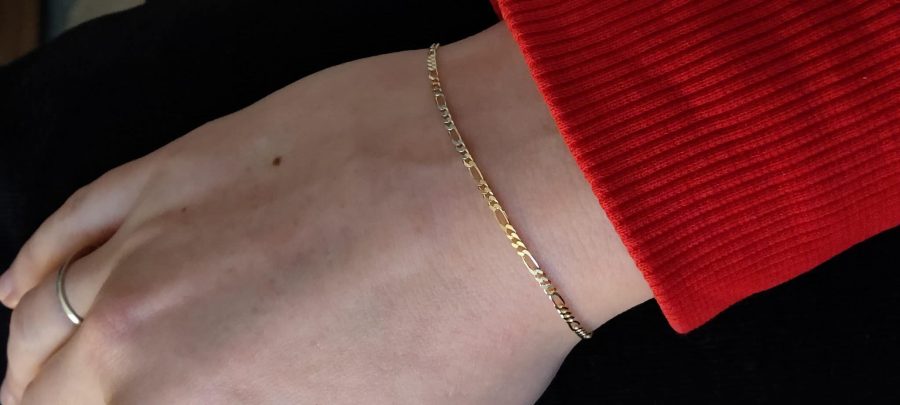 fijn gouden armbandje