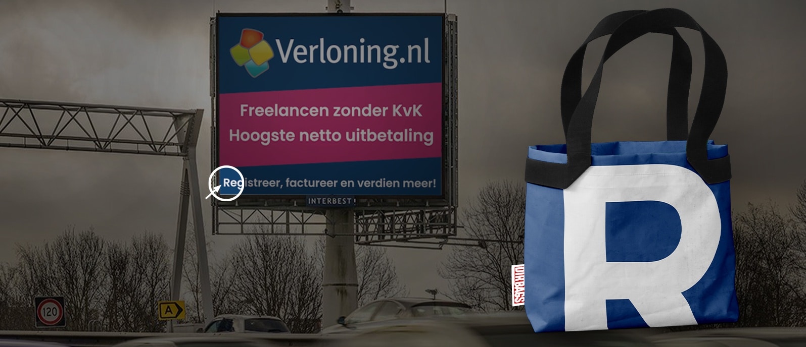van billboard naar tas