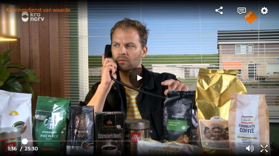 keuringsdienst van waarde uitleg over koffie